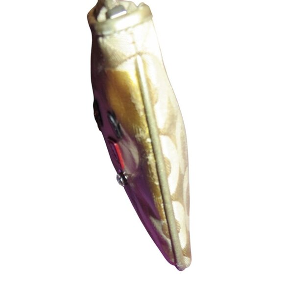 SOLD  Coach Poppy Goldy Cheerleader Embellished Limited Edition Collectors - Picture 5 of 13